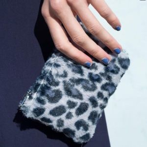 New Blue Leopard Wallet